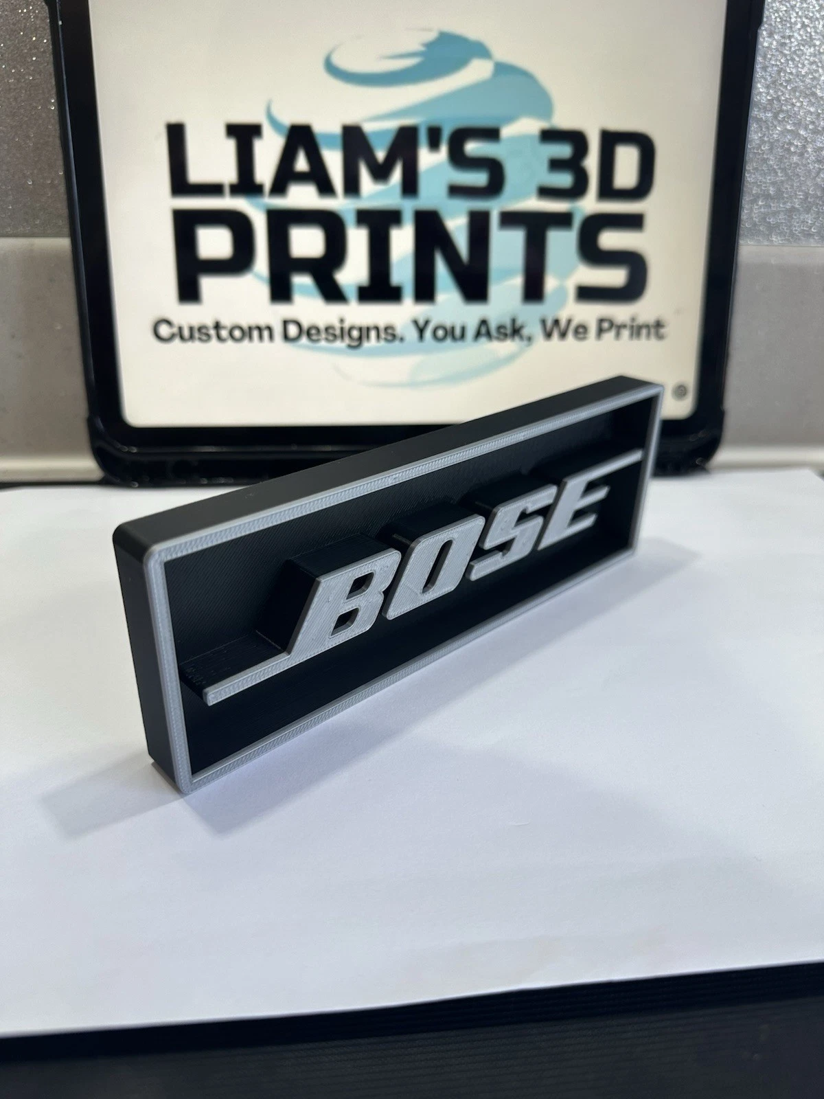 Decorative Bose Speaker System logo Sign Display Cinema small 17.5cm Large 22cm