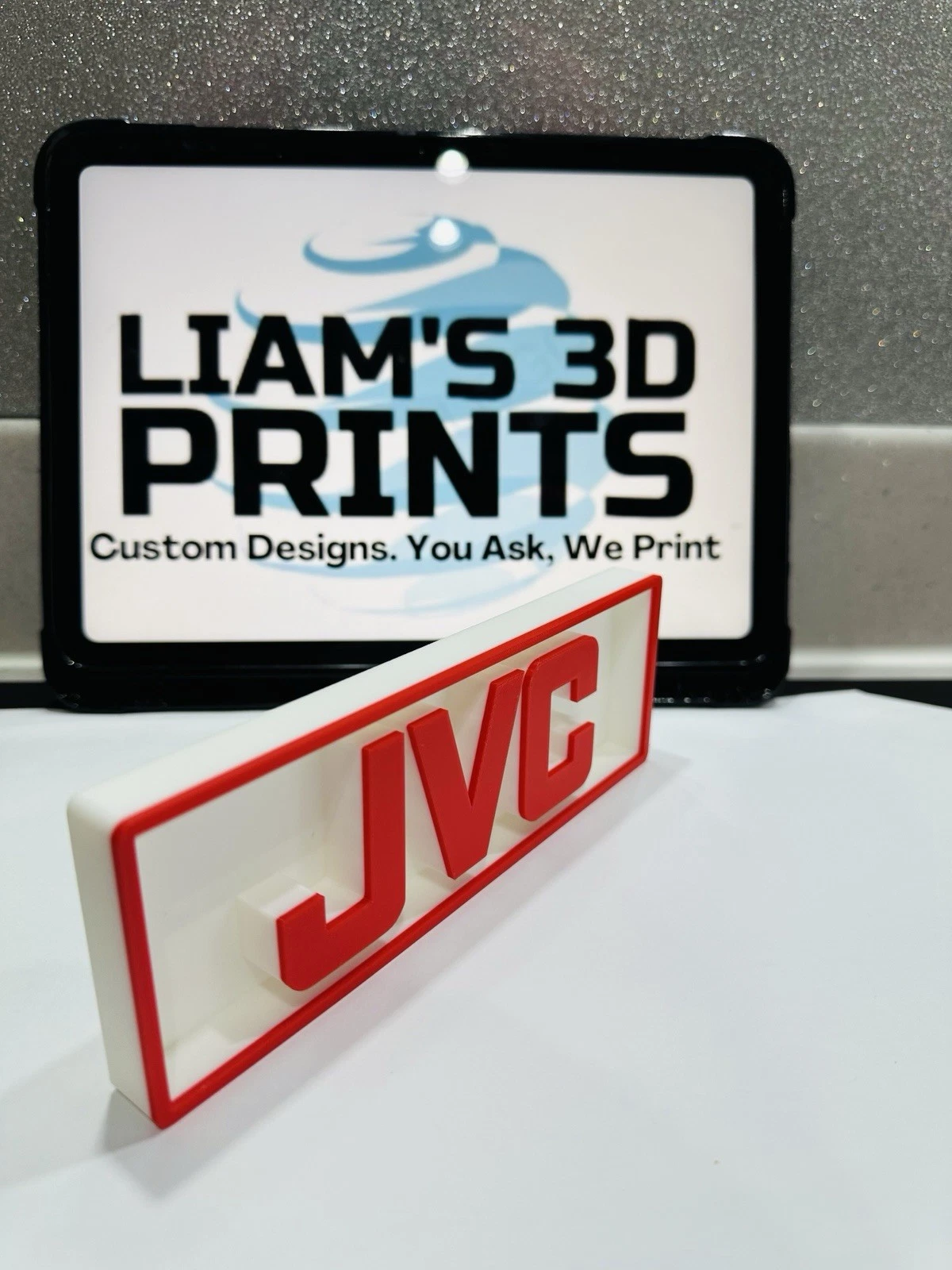 Decorative JVC Technology Logo Sign Display Cinema s17.5cm L22cm