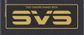 Decorative SVS Theatre logo Sign Display Cinema s17.5cm L22cm