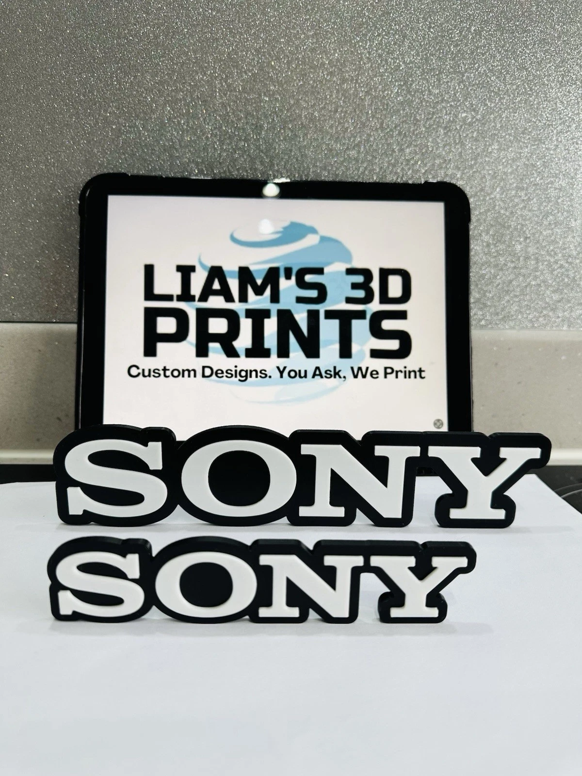Decorative Sony Logo 2 Sizes Wall Display Company