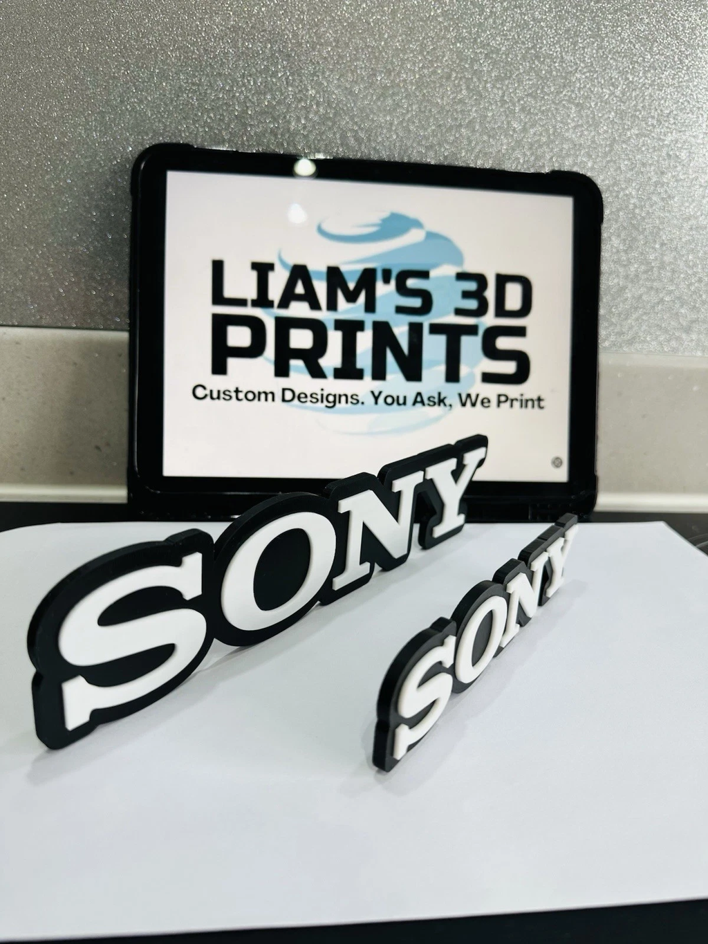 Decorative Sony Logo 2 Sizes Wall Display Company