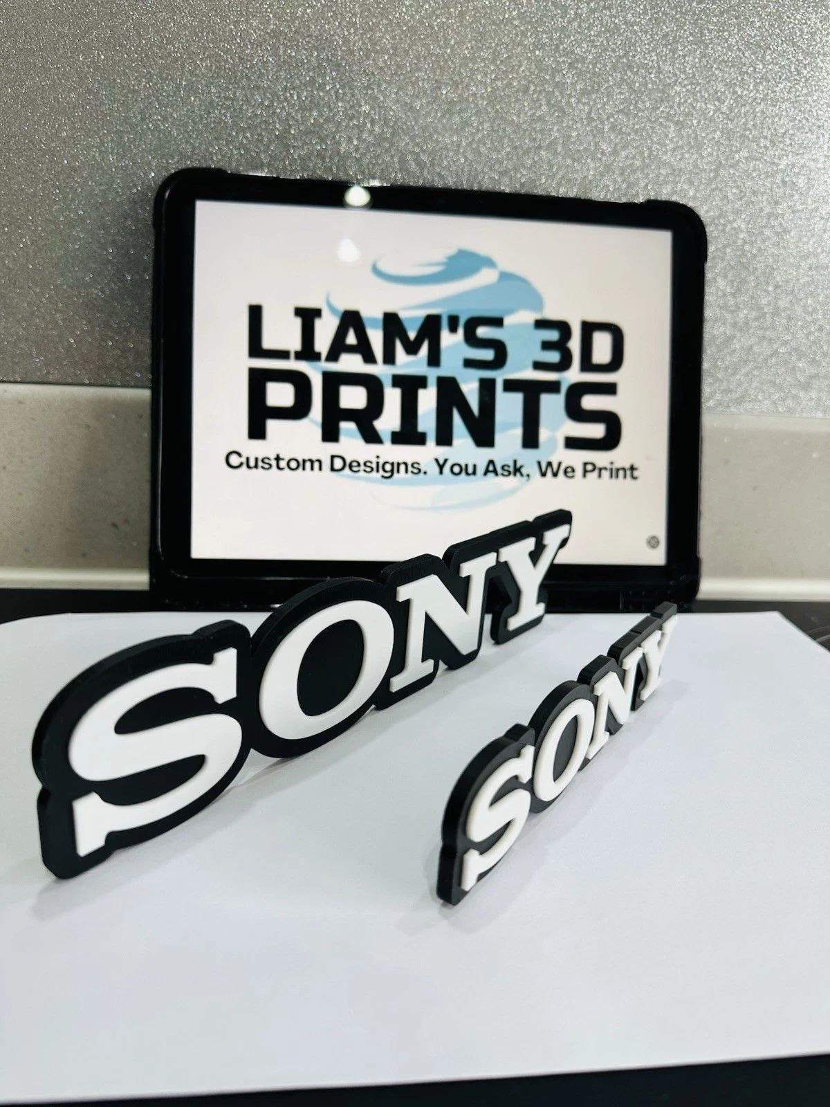 Decorative Sony Logo 2 Sizes Wall Display Company