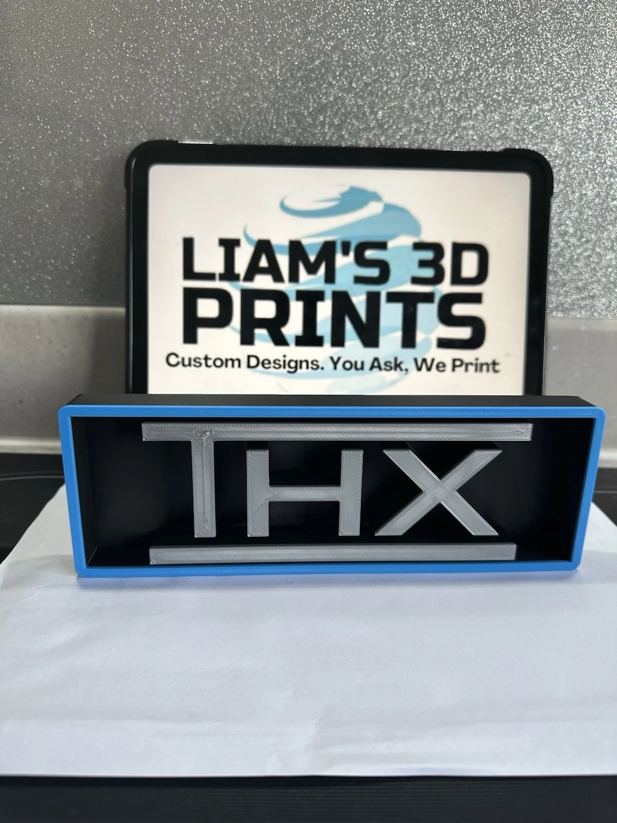 Decorative THX logo Sign Display Cinema small 17.5cm Large 22cm