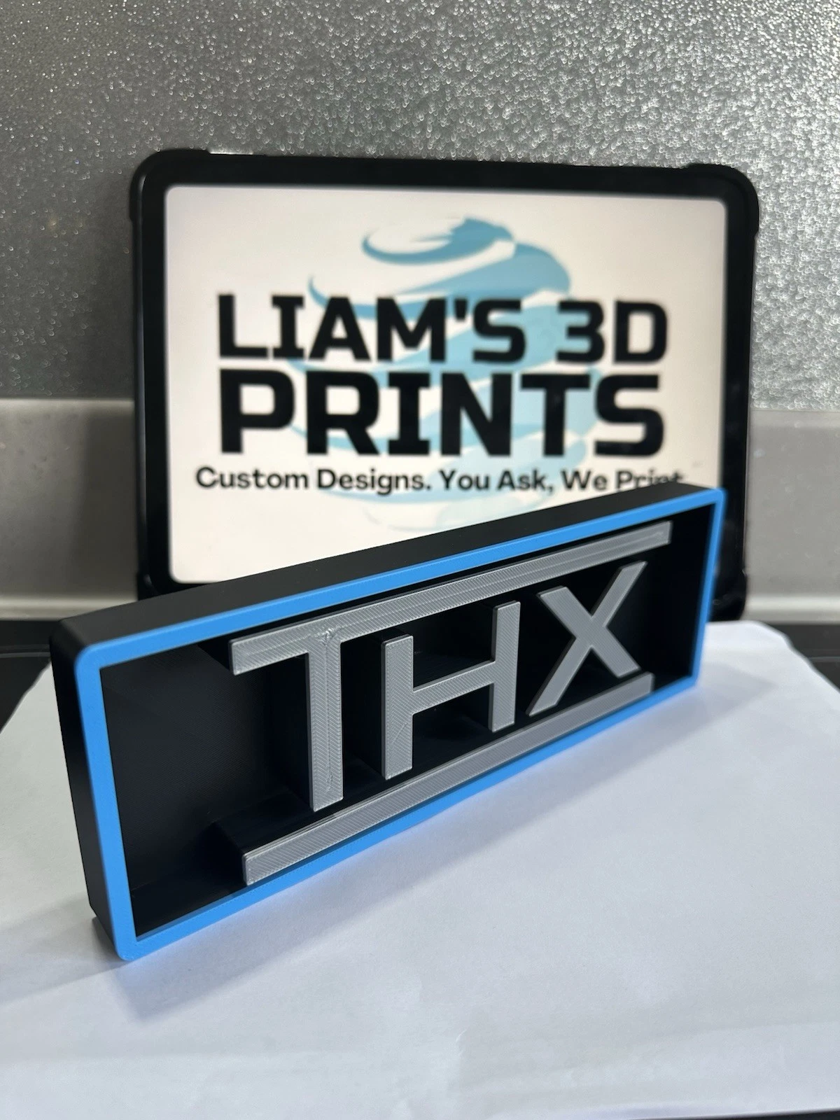 Decorative THX logo Sign Display Cinema small 17.5cm Large 22cm