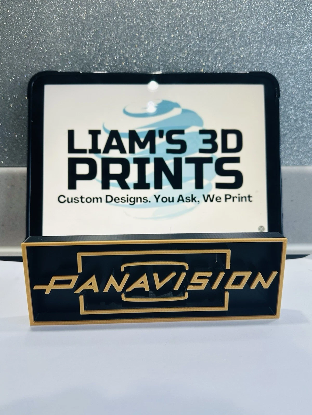 Decorative Panavision logo Sign Display Cinema small 17.5cm Large 22cm
