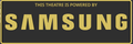 Decorative Samsung logo Sign Display theatre Cinema small 17.5cm Large 22cm