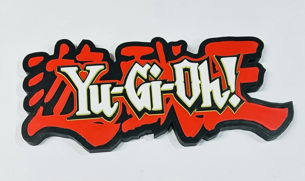 Decorative Yu-Gi-Oh Standing logo Sign Display Pop