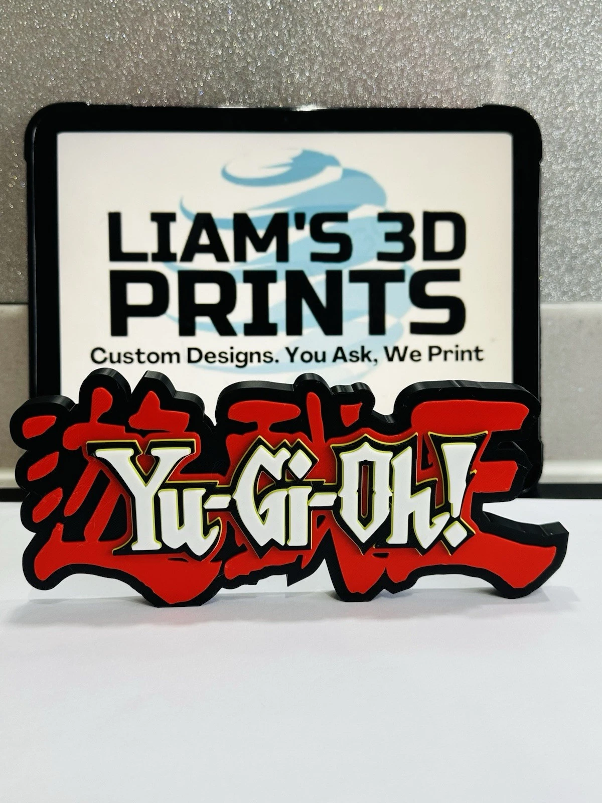 Decorative Yu-Gi-Oh Standing logo Sign Display Pop