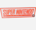 Decorative Nintendo SNES super logo Sign Display Cinema s 17.5cm L 22cm