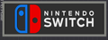 Decorative Nintendo Switch logo Sign Display Cinema s 17.5cm L 22cm