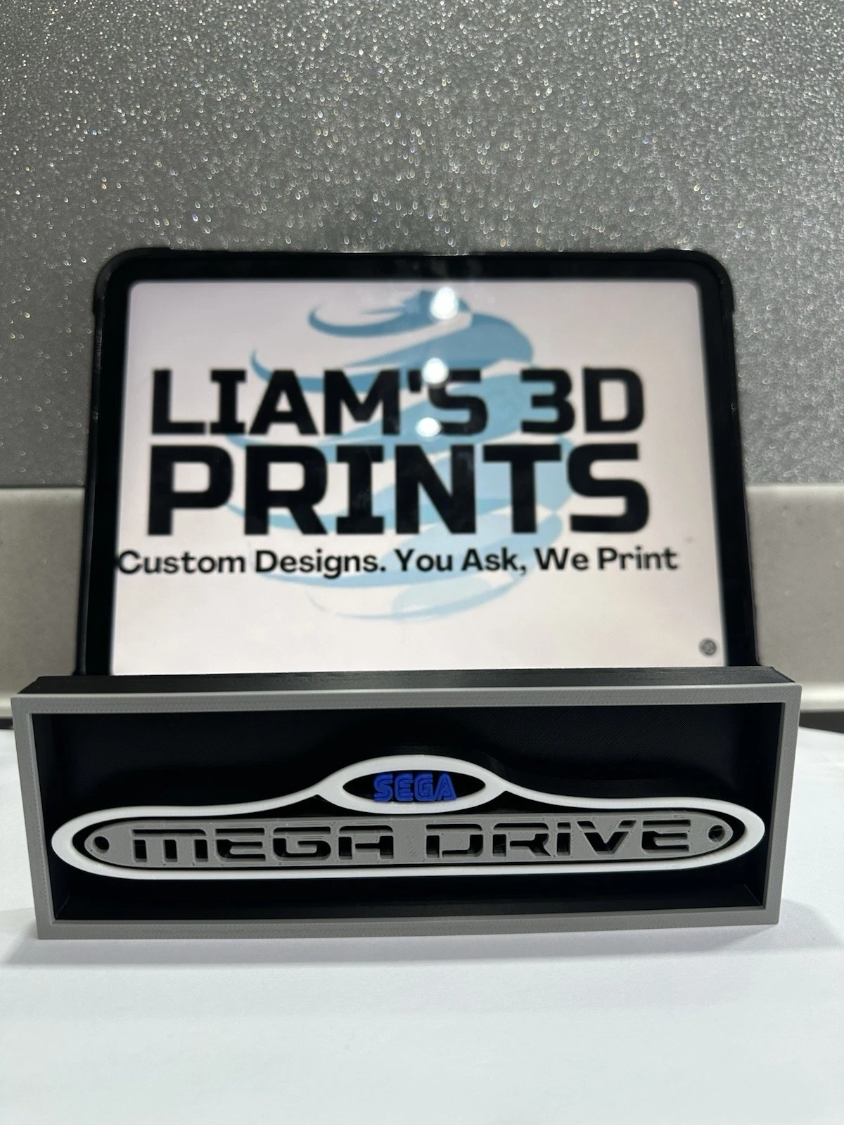 Decorative Sega Mega Drive logo Sign Display Cinema small 17.5cm Large 22cm