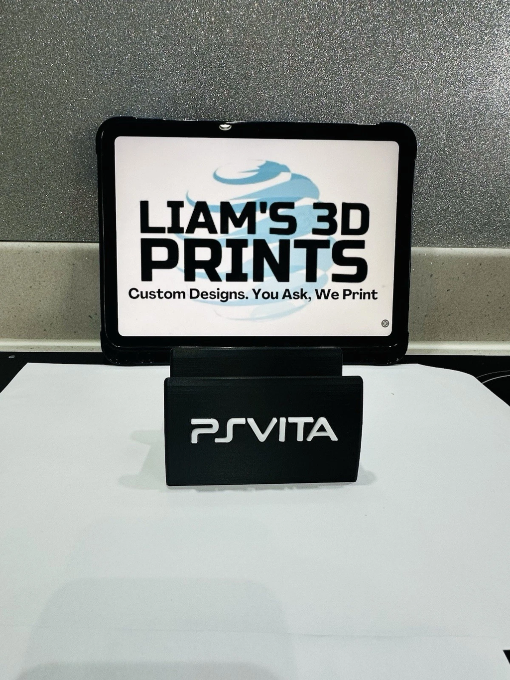 3D Printed PS Vita Stand Display Console Handheld Shelf Desk