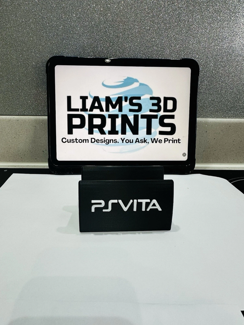 3D Printed PS Vita Stand Display Console Handheld Shelf Desk