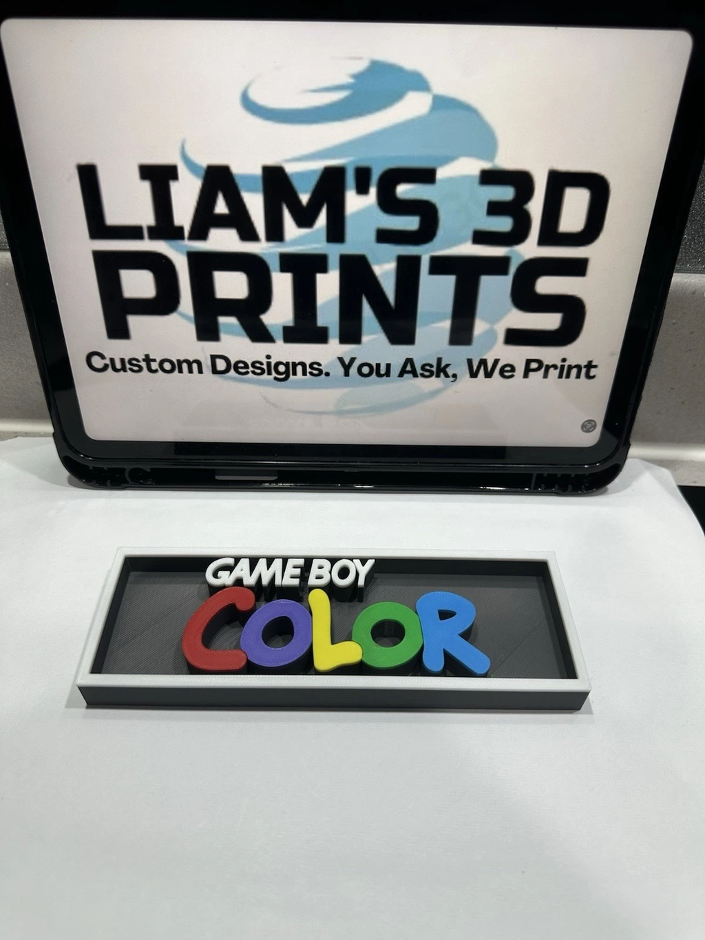 Decorative Game Boy Color Colour logo Sign Display Cinema s17.5cm Large 22cm