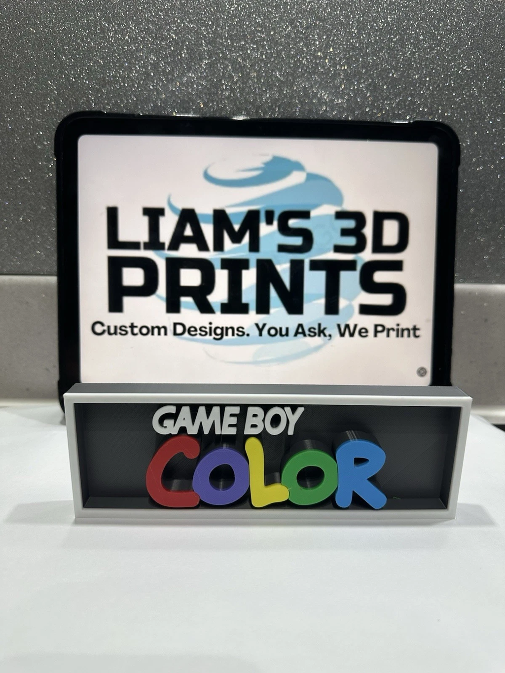 Decorative Game Boy Color Colour logo Sign Display Cinema s17.5cm Large 22cm