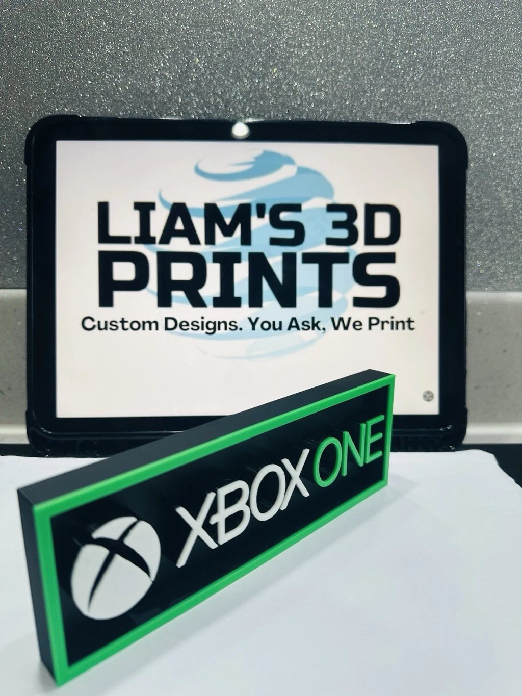 Decorative XBOX One logo Sign Display Cinema small 17.5cm Large 22cm