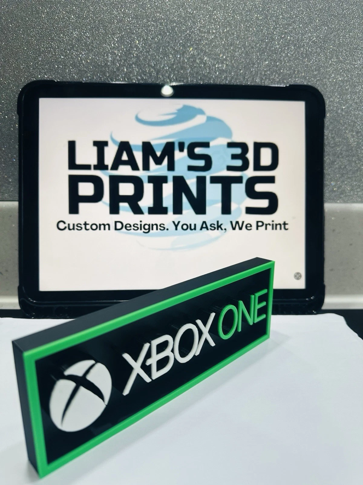 Decorative XBOX One logo Sign Display Cinema small 17.5cm Large 22cm