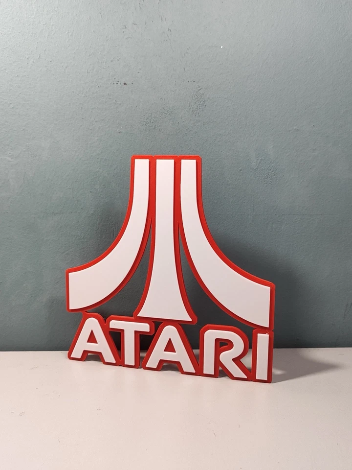 Decorative Atari logo Sign Display