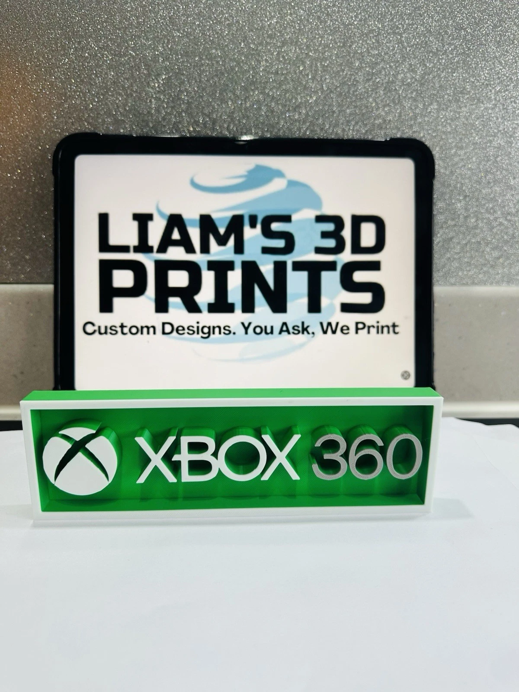 Decorative Xbox 360 logo Sign Display Cinema small 17.5cm Large 22cm