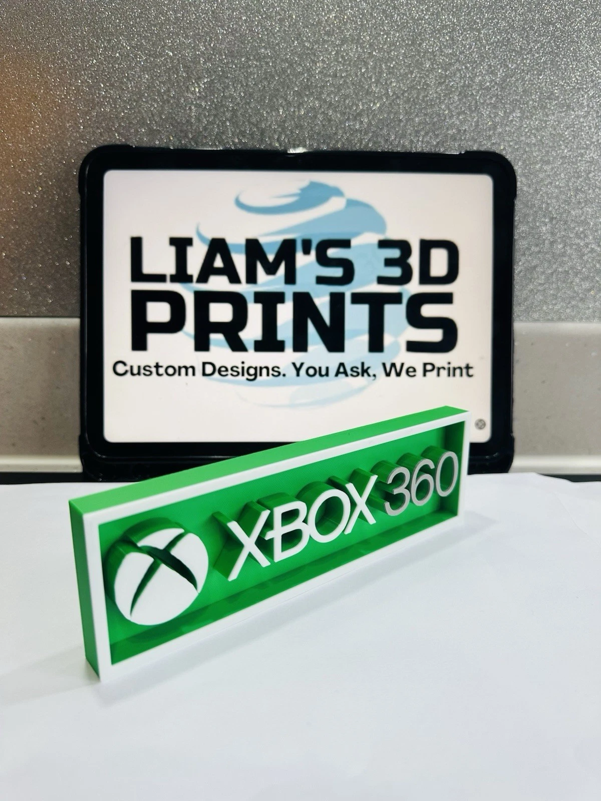 Decorative Xbox 360 logo Sign Display Cinema small 17.5cm Large 22cm