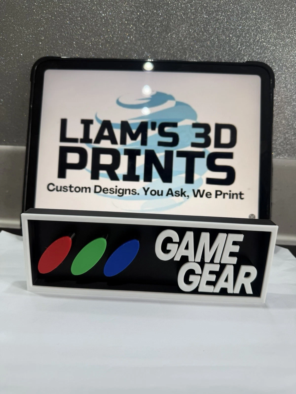 Decorative SEGA Game Gear logo Sign Display Cinema s17.5cm Large 22cm