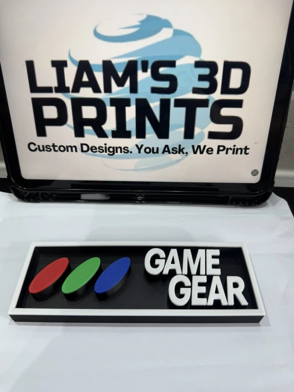 Decorative SEGA Game Gear logo Sign Display Cinema s17.5cm Large 22cm