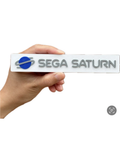 Decorative Sega Saturn logo Sign Display two sizes small 16cm L 25cm