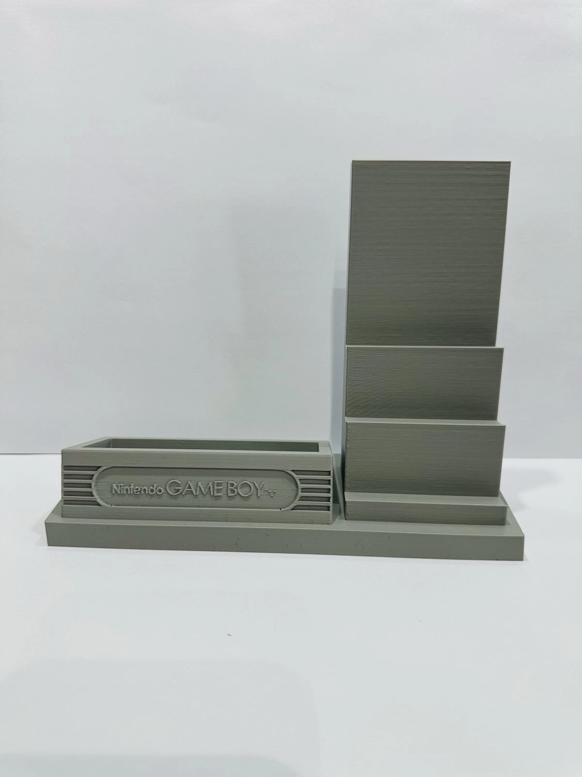 3D Printed Game Boy Stand With Games Stand Display