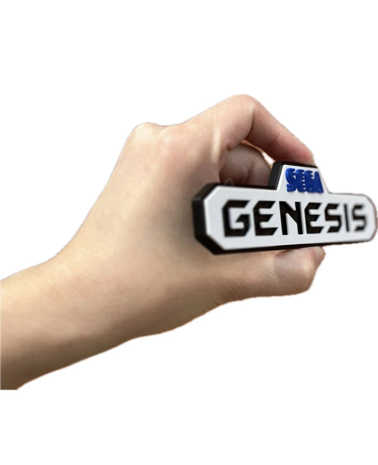 Decorative Sega Genesis logo Sign Display two sizes small 16cm L 25cm