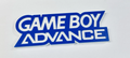 Decorative Original Game Boy Advance GBA Console Gaming logo Retro Sign Display
