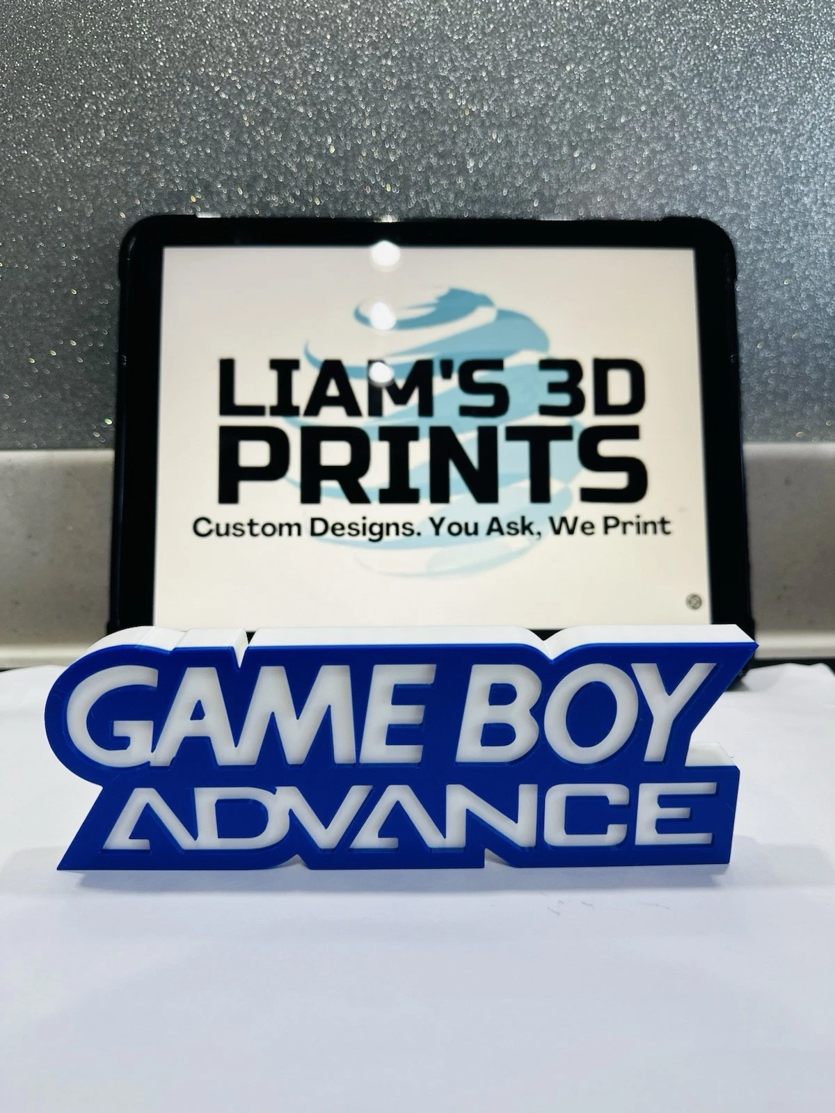 Decorative Original Game Boy Advance GBA Console Gaming logo Retro Sign Display