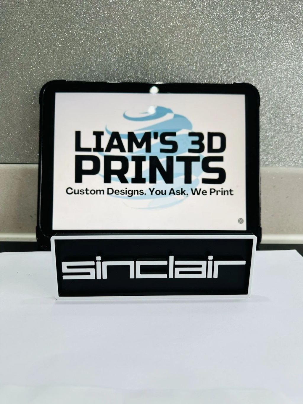 Decorative Sinclair logo Sign Display Room