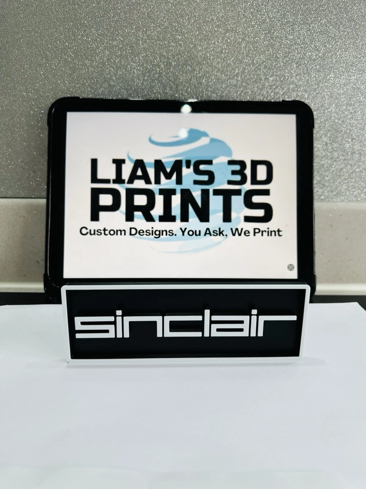 Decorative Sinclair logo Sign Display Room