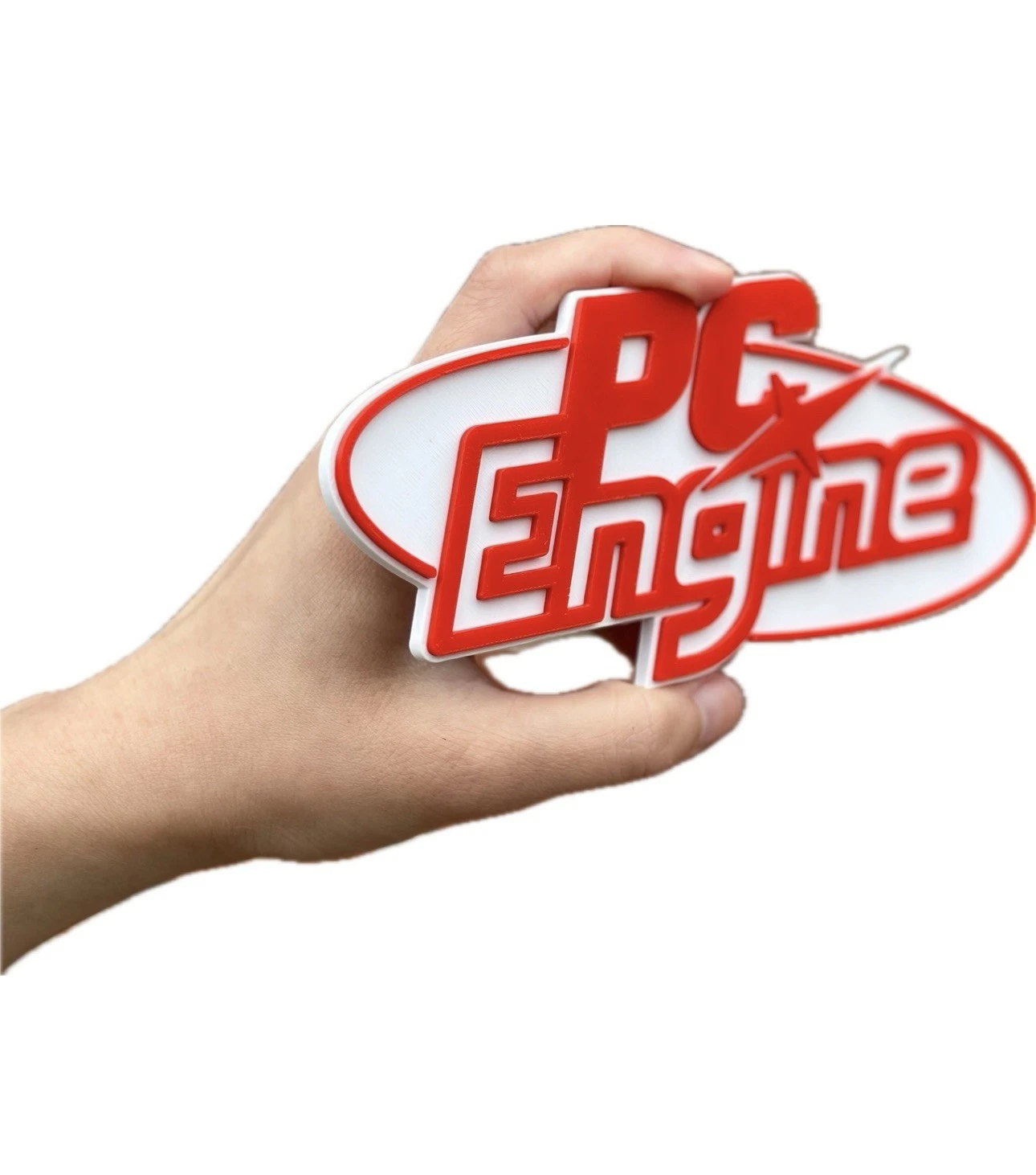 Decorative PC Engine logo Sign Display small 16cm L 25cm