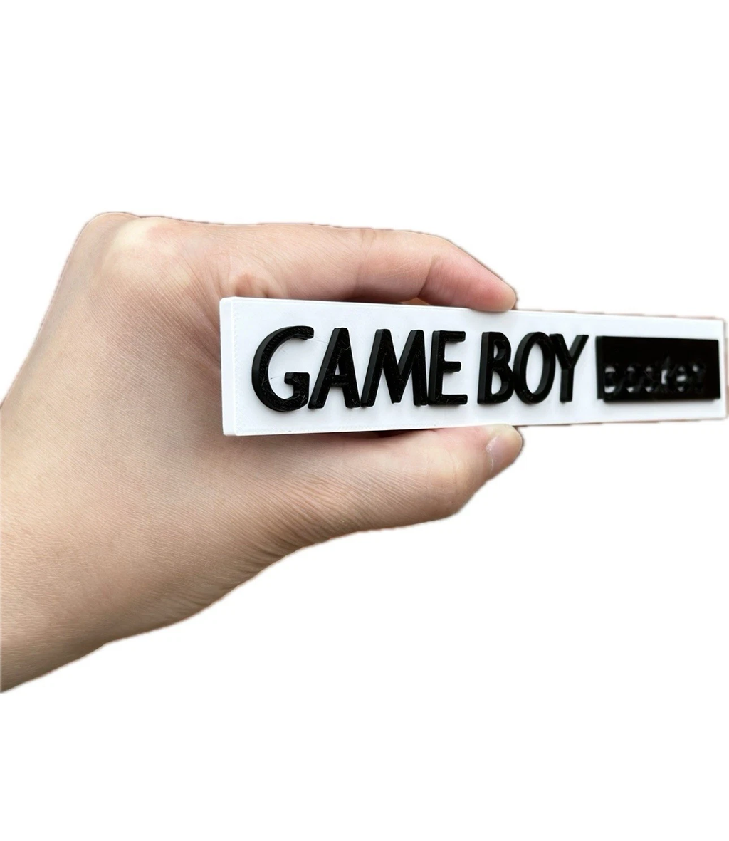 Decorative Nintendo Game boy Pocket GBP logo Sign Display small 16cm L 25cm