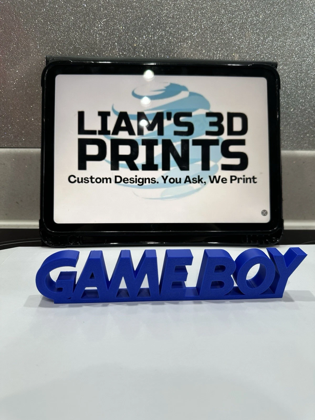 Decorative Nintendo Game Boy Stand logo Sign Display Room