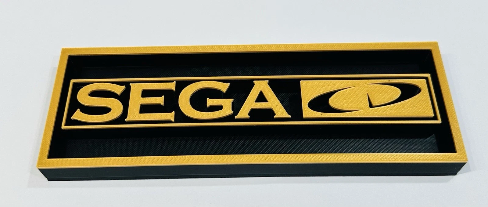 Decorative SEGA CD logo Sign Display Cinema small 17.5cm Large 22cm