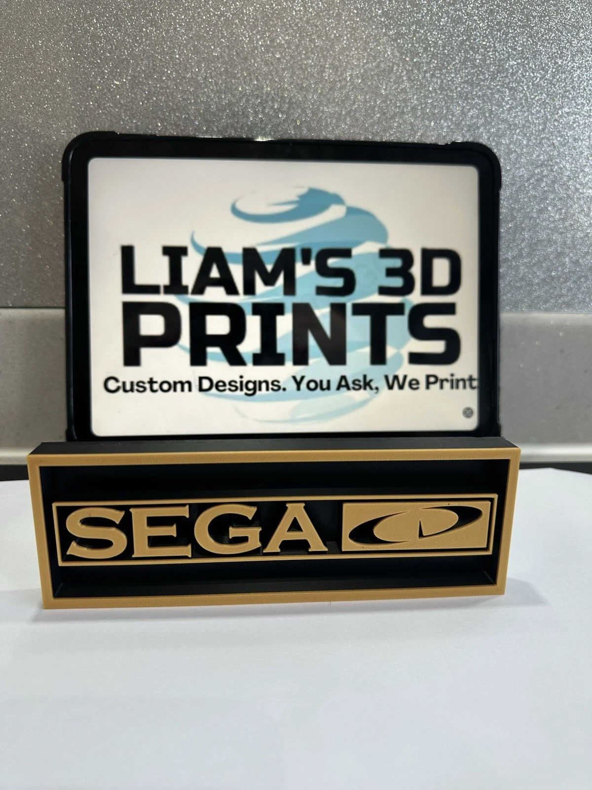 Decorative SEGA CD logo Sign Display Cinema small 17.5cm Large 22cm