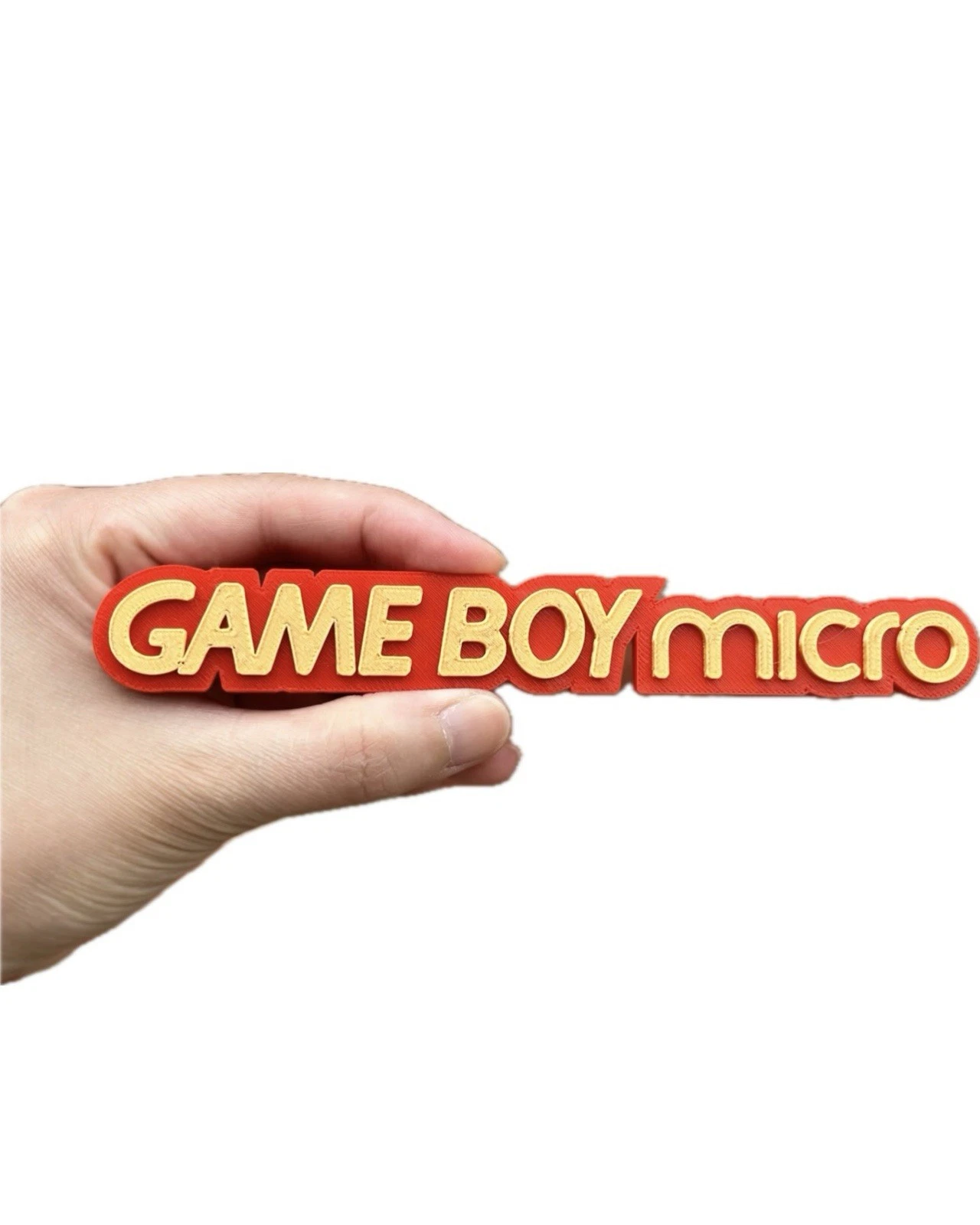 Decorative Nintendo Game boy Micro GBM logo Sign Display small 16cm L 25cm