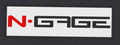Decorative n-gage logo Sign Display Cinema small 17.5cm Large 22cm