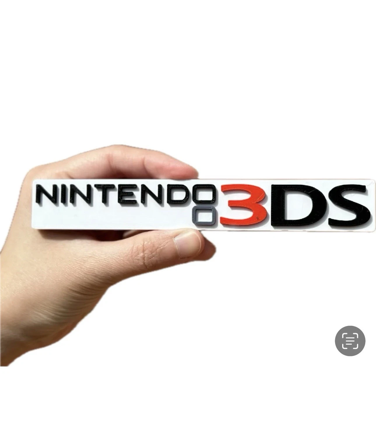 Decorative Nintendo 3DS 3 DS console logo Sign Display small 16cm Large 25cm