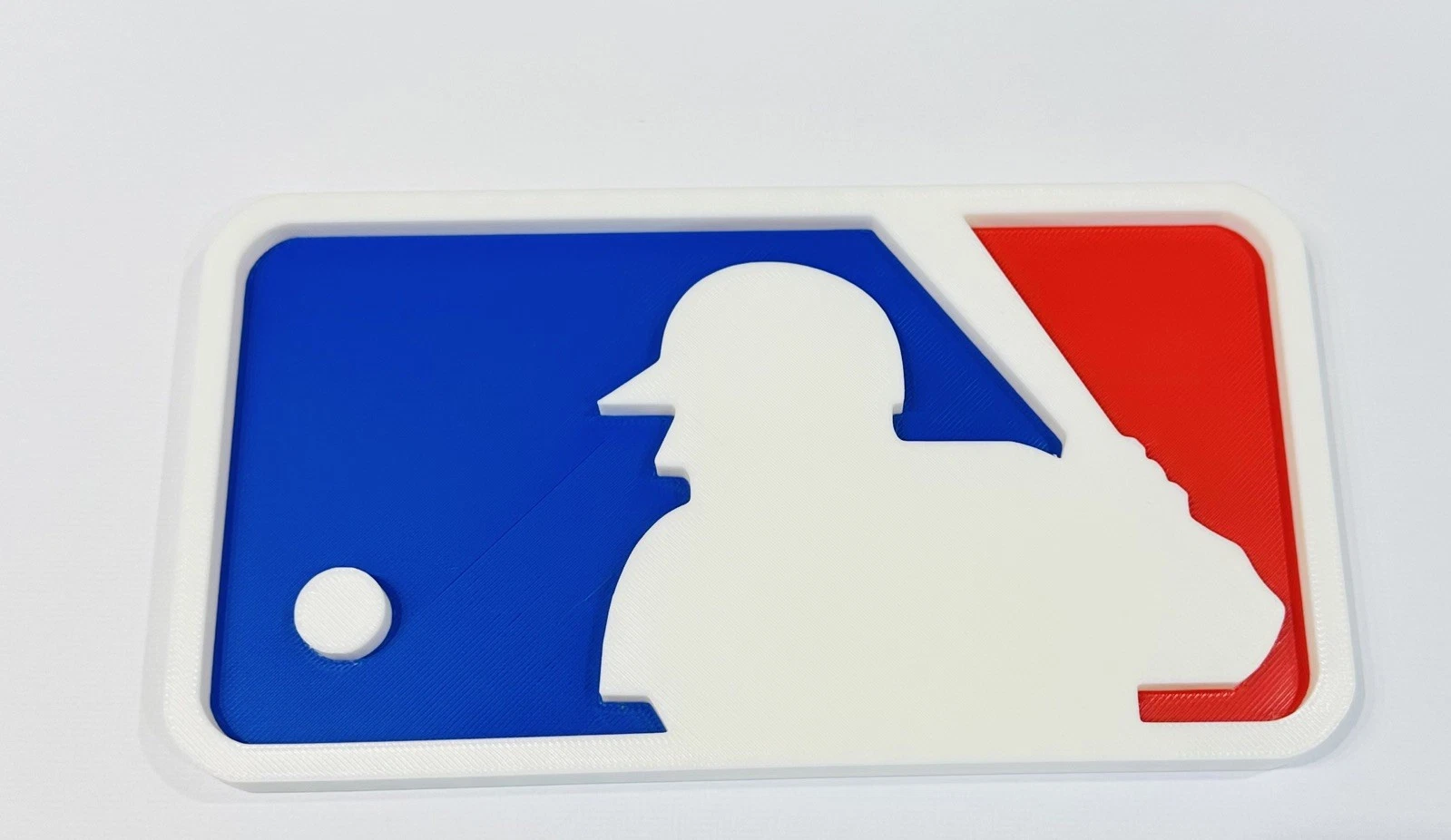 Decorative MLB American Baseball Logo Room Sign Display