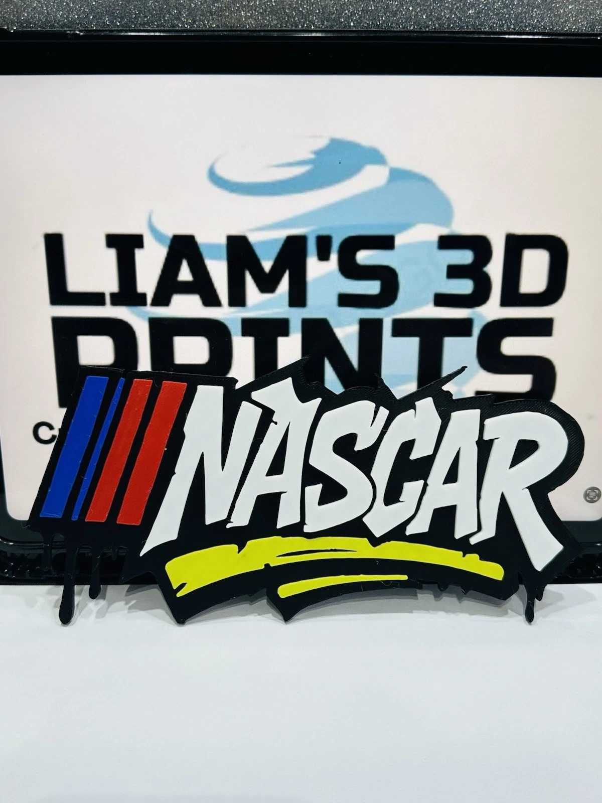 Decorative Nascar Grafitti Motorsport Logo Flat Sign Room Display