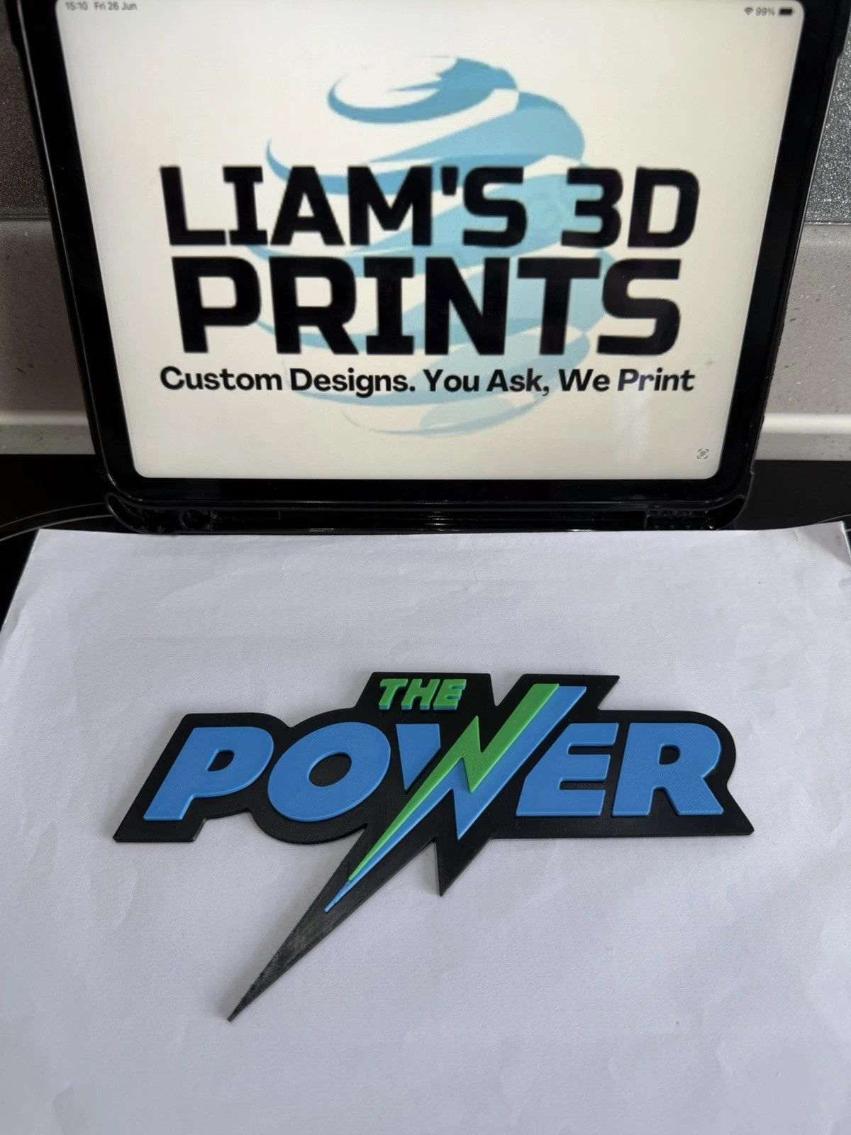 Decorative Phil Taylor The Power Logo Sign Display Mancave darts