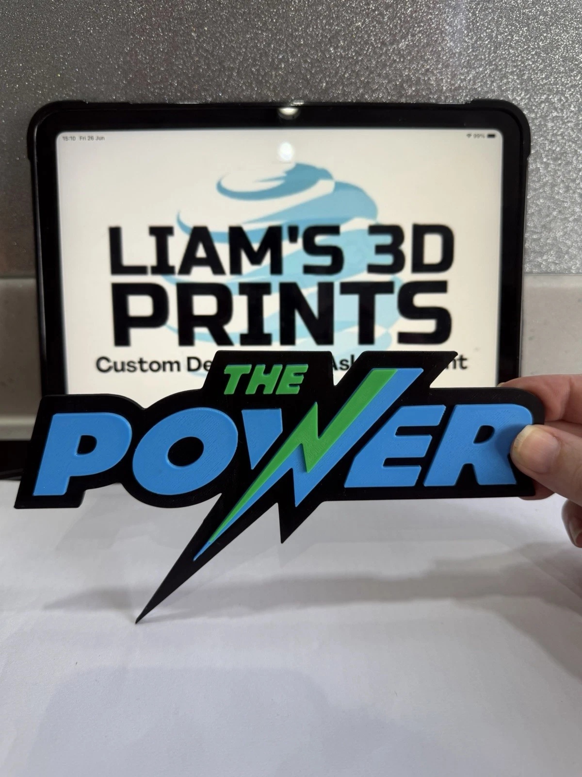 Decorative Phil Taylor The Power Logo Sign Display Mancave darts