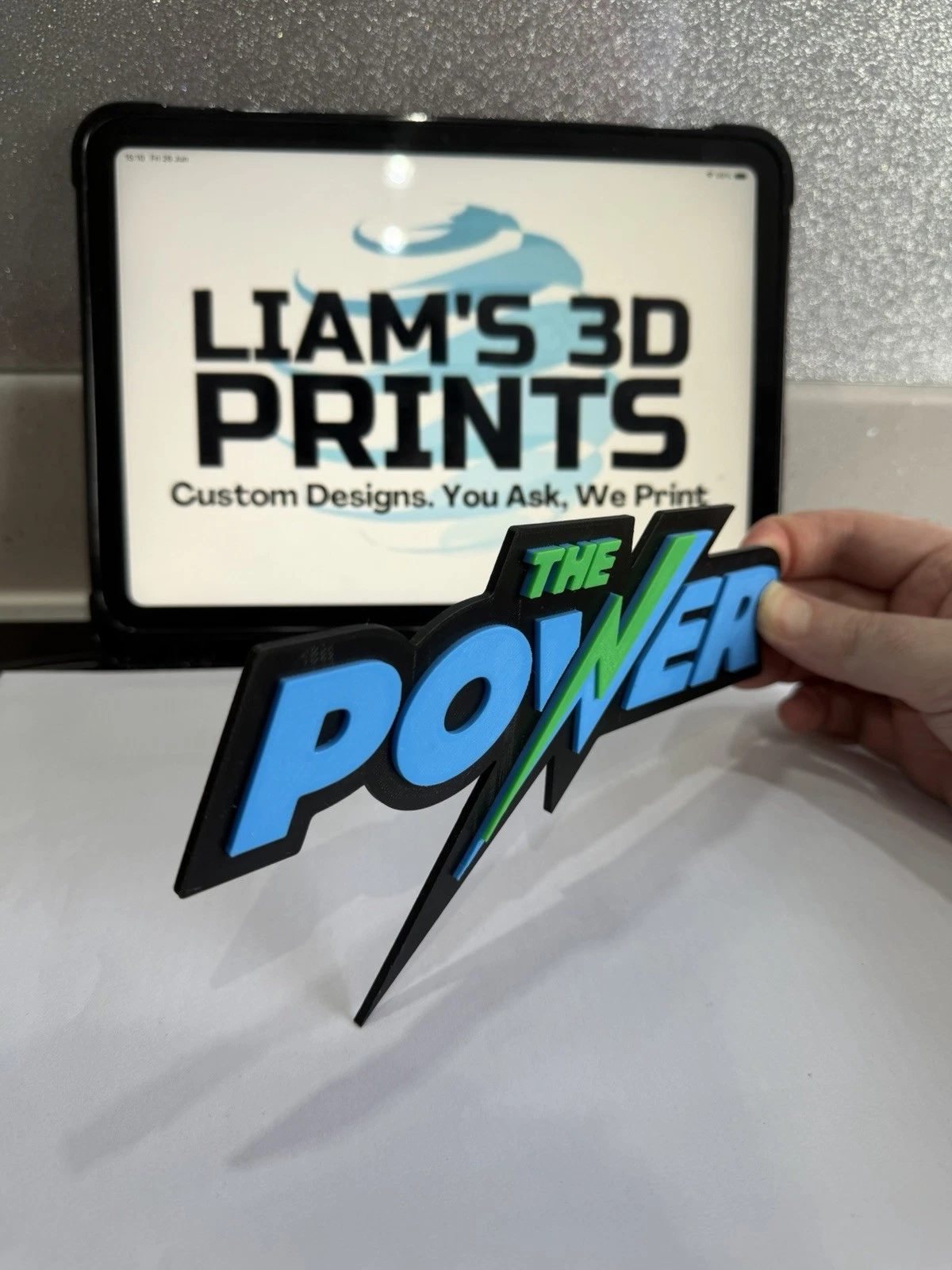 Decorative Phil Taylor The Power Logo Sign Display Mancave darts