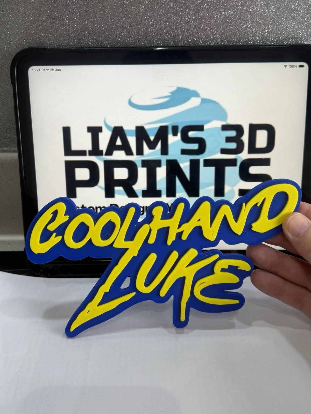 Decorative Coolhand Luke Humphries Logo Sign Display Mancave darts