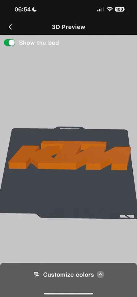 Decorative Ktm Racing Logo Sign Display Cinema