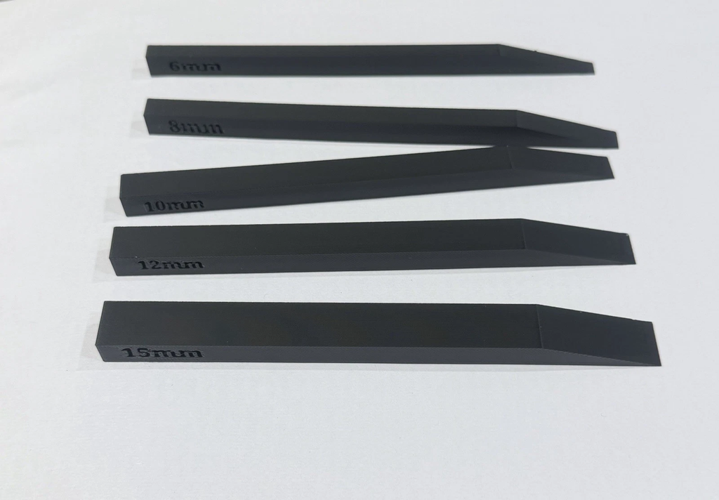 3D Printed Silicone Smoothing Sticks DIY Sealant Reusable