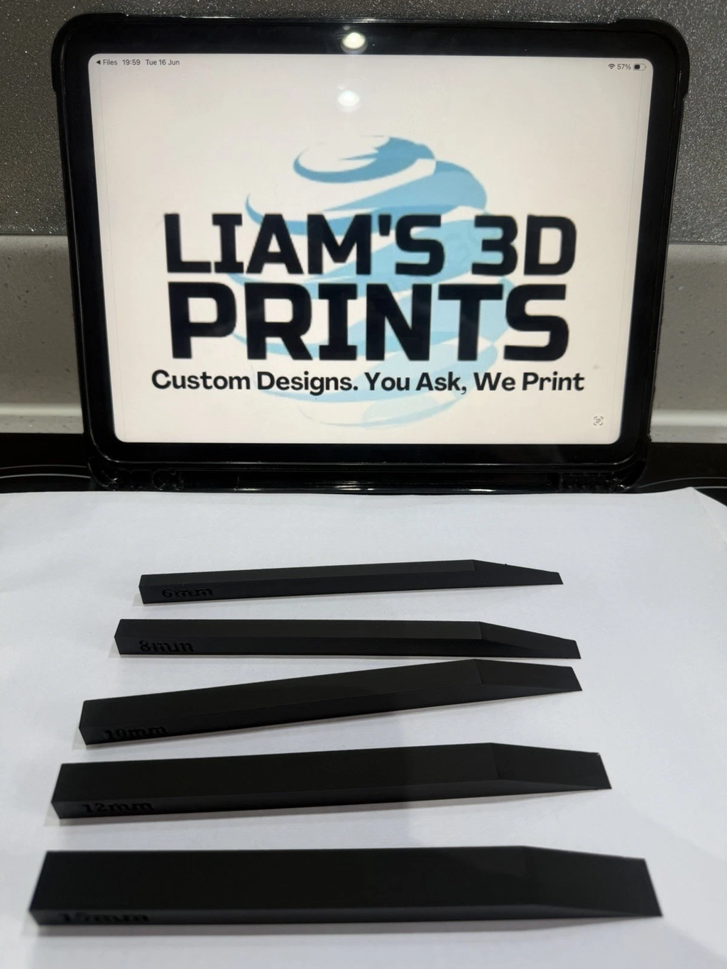 3D Printed Silicone Smoothing Sticks DIY Sealant Reusable